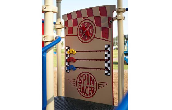 Spin Racer Panel