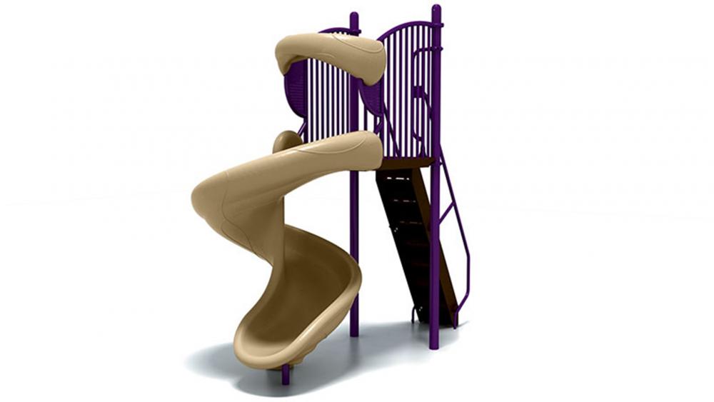 Nuvo™ 360 Degree Spiral Slide - Free-Standing