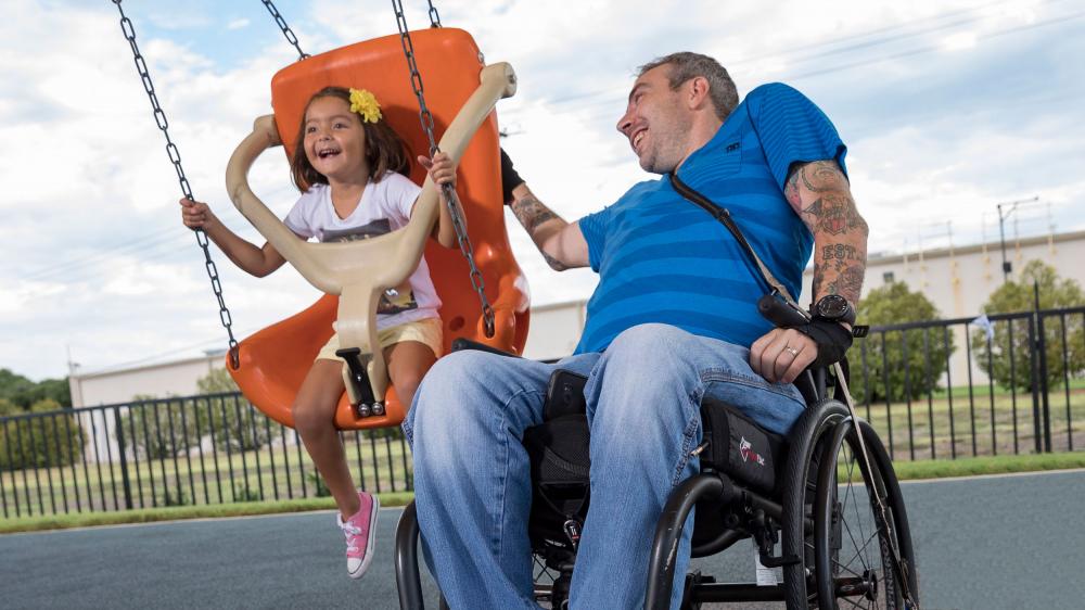 Accessible Swing Seat